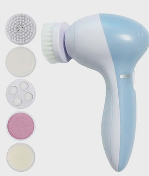 5-in-1 Gezichtsreinigingsborstel Set: Diepe Reiniging & Huidverzorging