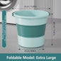 Opvouwbare Emmer 5/10/17L - Draagbaar & Multifunctioneel voor Auto, Camping & Vissen