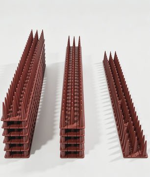 12x Vogelwering Prikkers ABS Kunststof - 50cm Per Stuk, Eenvoudige Installatie, Tegen Duiven, Kraaien, Katten & Eekhoorns