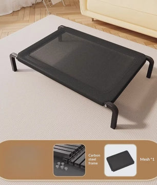 Verhoogd Hondenkussen Outdoor & Indoor - Ademend, Vochtwerend, Antislip - Voor Alle Seizoenen & Hondenmaten