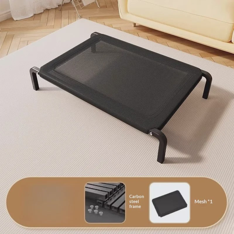 Verhoogd Hondenkussen Outdoor & Indoor - Ademend, Vochtwerend, Antislip - Voor Alle Seizoenen & Hondenmaten
