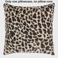 Luxe Kussenhoes Luipaardprint Fluweel - Zacht & Decoratief voor Sofa
