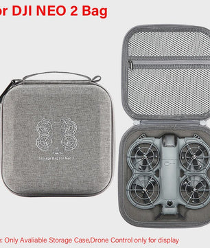 Draagbare Schokbestendige Opbergkoffer voor DJI NEO 2 Fly More Combo Kit & RC N3 Drone Controller