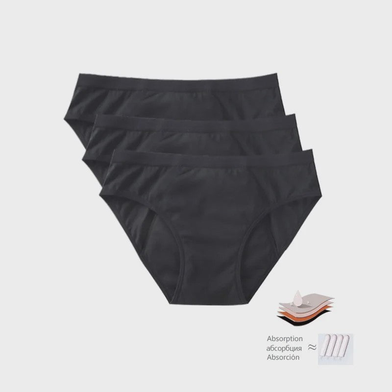 4-Laags Absorberende Lekvrije Menstruatiebroekjes voor Dames - Zwaar Bloedverlies & Postpartum