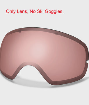 Ski Bril Heren Dames Tieners - UV400 Anti-Condens, Inclusief Optisch Frame & Tas