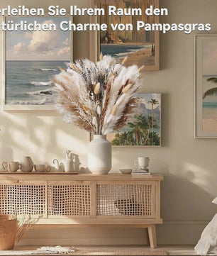 105 Delige Boho Stijl Pampasgras & Gedroogde Bloemen Decoratie Set