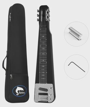 Elektrische Lap Steel Gitaar met Gigbag en Slide Bar - Sunburst
