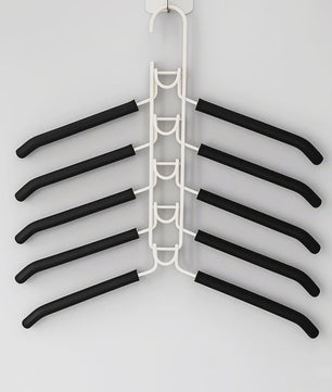 Ruimtebesparende Kledinghanger - Multi-Layer Metalen Garderobe Organizer met Antislip Schuim