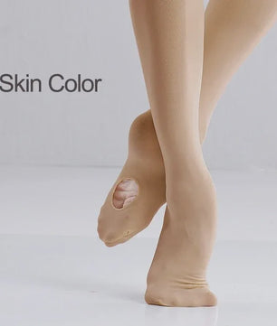 Professionele Ballet Tights voor Dames en Meisjes - 60D Microfiber, Convertible & Naadloos