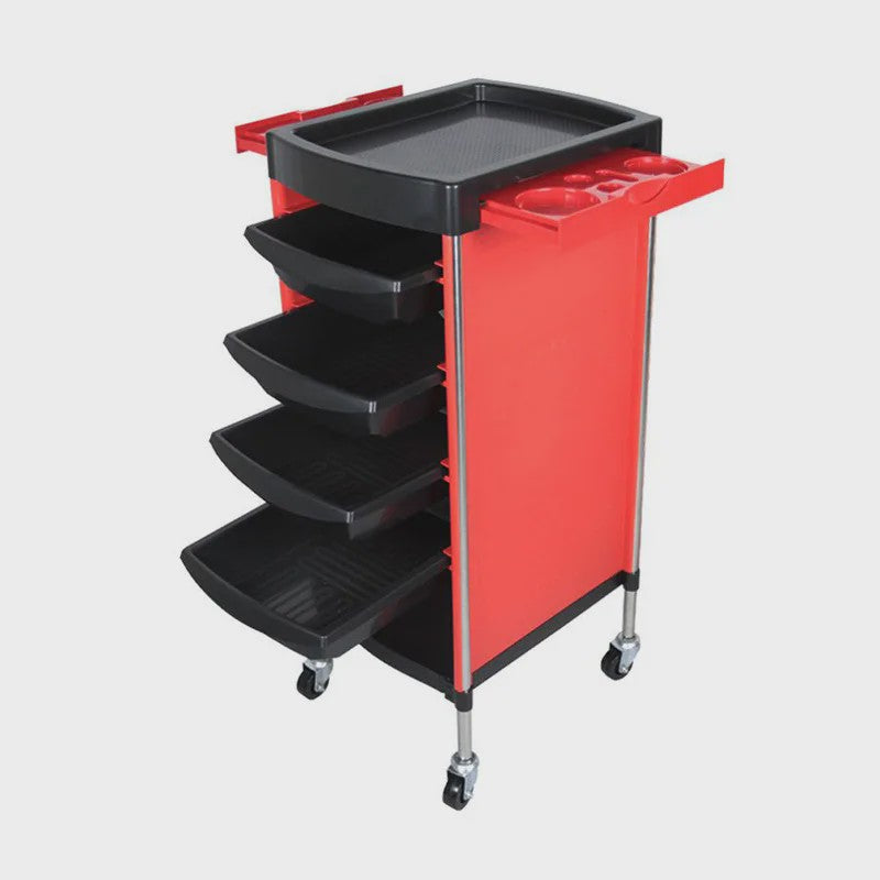 Professionele Kapsalon Trolley met 6 Lades - Grote Capaciteit & Mobiel