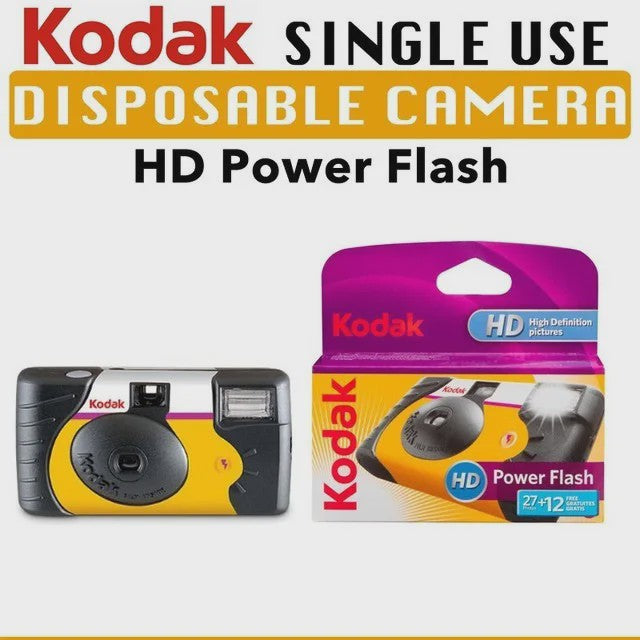 Kodak FunSaver Wegwerpcamera met Flits - Kies 27 of 39 Opnames