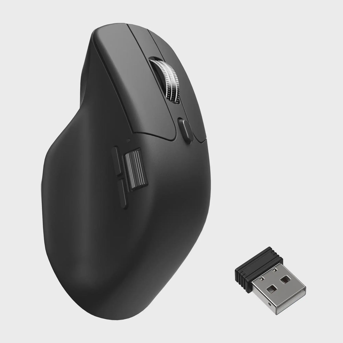 Keychron M6 Draadloze Muis: 2.4GHz/Bluetooth, Type-C, 1K/8K Polling Rate, 26000 DPI