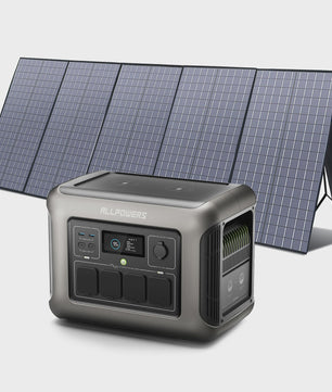 ALLPOWERS R1500 Power Station 1152Wh met 100W/200W/400W Zonnepaneel - Draagbare Energie voor Camping & Tuinfeest