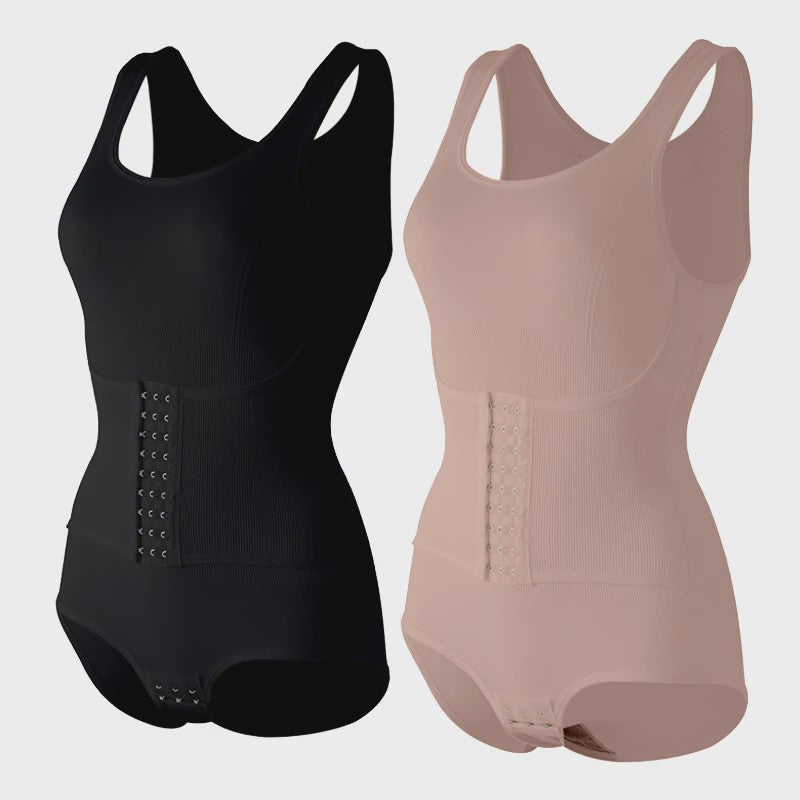 Body Shaper Bodysuit met Rits & Band voor Buikcontrole - Taille Trainer