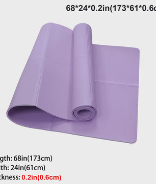 Opvouwbare Yogamat Eco-Friendly EVA - 3mm/4mm/6mm Dikte - Draagbaar & Waterdicht