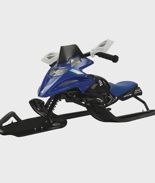 Stuurbare Sneeuwscooter Slee voor Kinderen - 80kg Belastbaar met Trekkoord