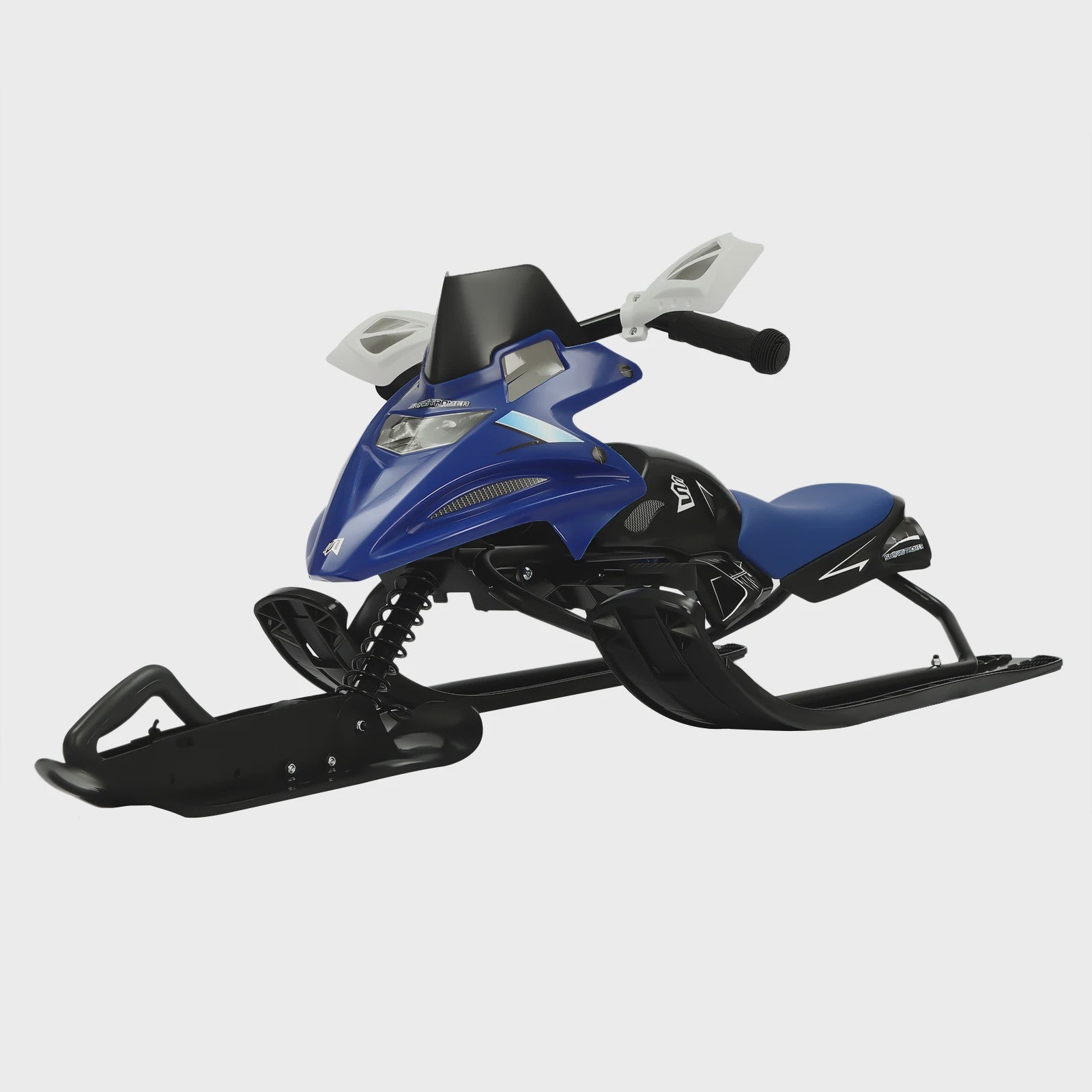 Stuurbare Sneeuwscooter Slee voor Kinderen - 80kg Belastbaar met Trekkoord