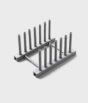 Praktische Bamboe Bordenhouder & Afdruiprek - Houten Keuken Organizer