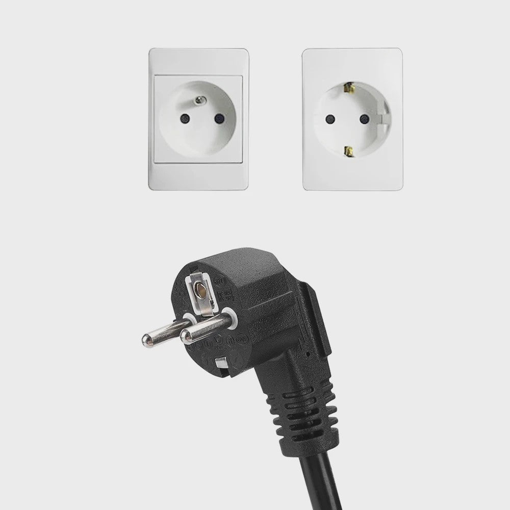 Draagbare EV Oplader Wallbox 16A Type 1 & Type 2 Kabel met Schuko Plug - 2 Jaar Garantie