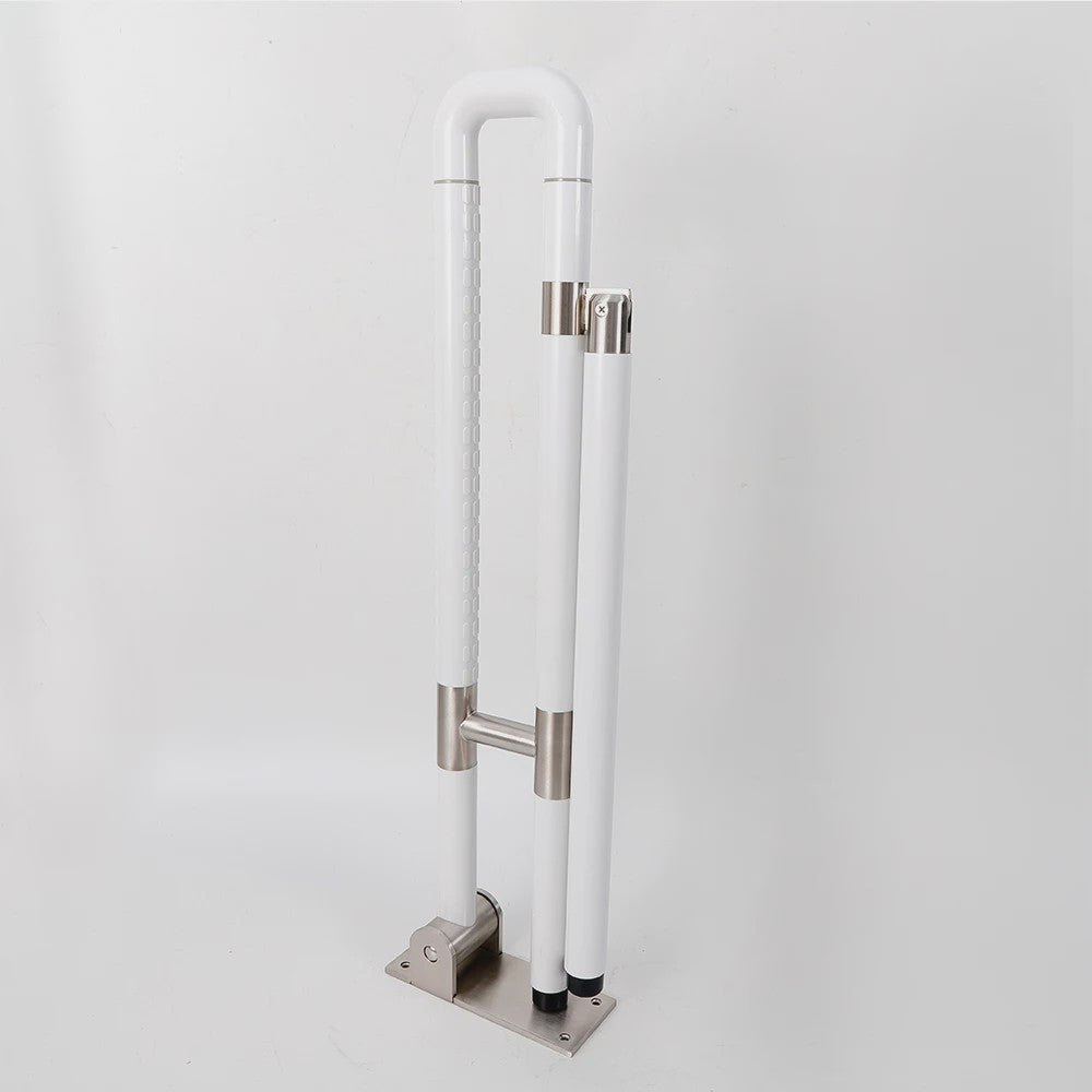 Klapbare Toiletsteun RVS - Wandmontage - Antislip Handgreep