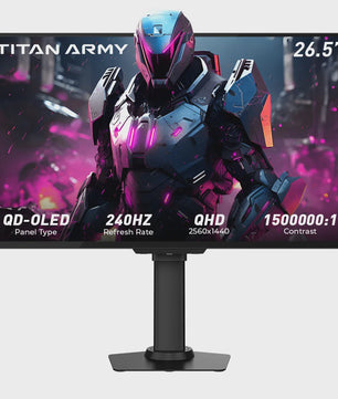 Titan Army G2785S 26.5" QD-OLED Gaming Monitor | QHD 240Hz | 0.03ms | HDR10 | Esports