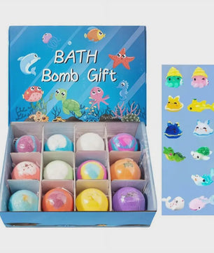 Badbommen voor Kinderen met Verrassing en Dieren Speelgoed - Cadeauset