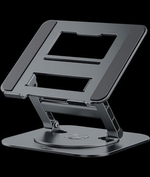 Draaibare Laptopstandaard 360° - Verstelbare Aluminium Bureauhouder voor 9.7-17.3 inch Laptops