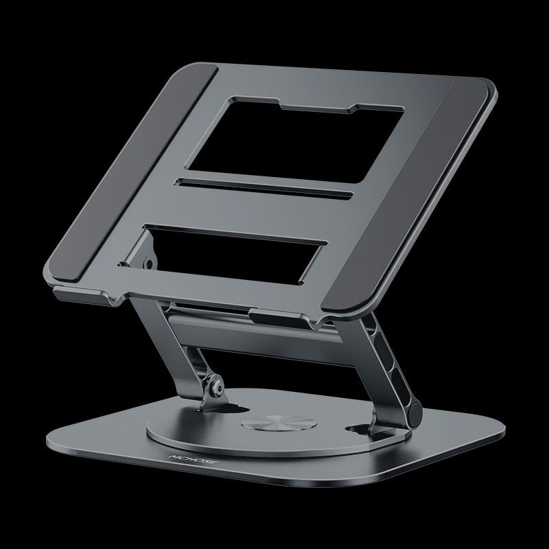 Draaibare Laptopstandaard 360° - Verstelbare Aluminium Bureauhouder voor 9.7-17.3 inch Laptops