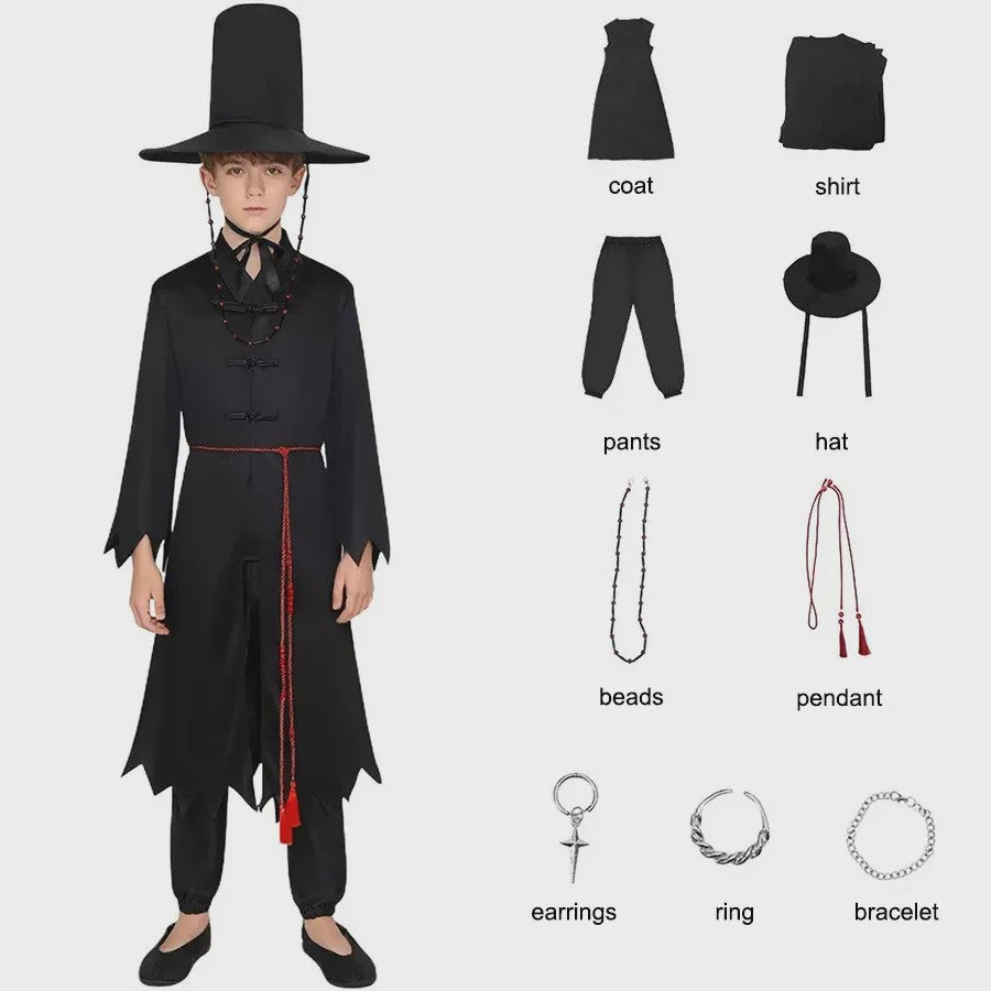 Unieke Jinu Uniform Kimono Cosplay Kostuum voor Kinderen en Volwassenen - Halloween & Feest