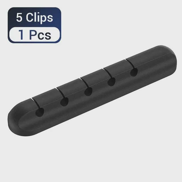 Universele Kabel Organizer Clips - Bureau & Auto Kabelhouder Set