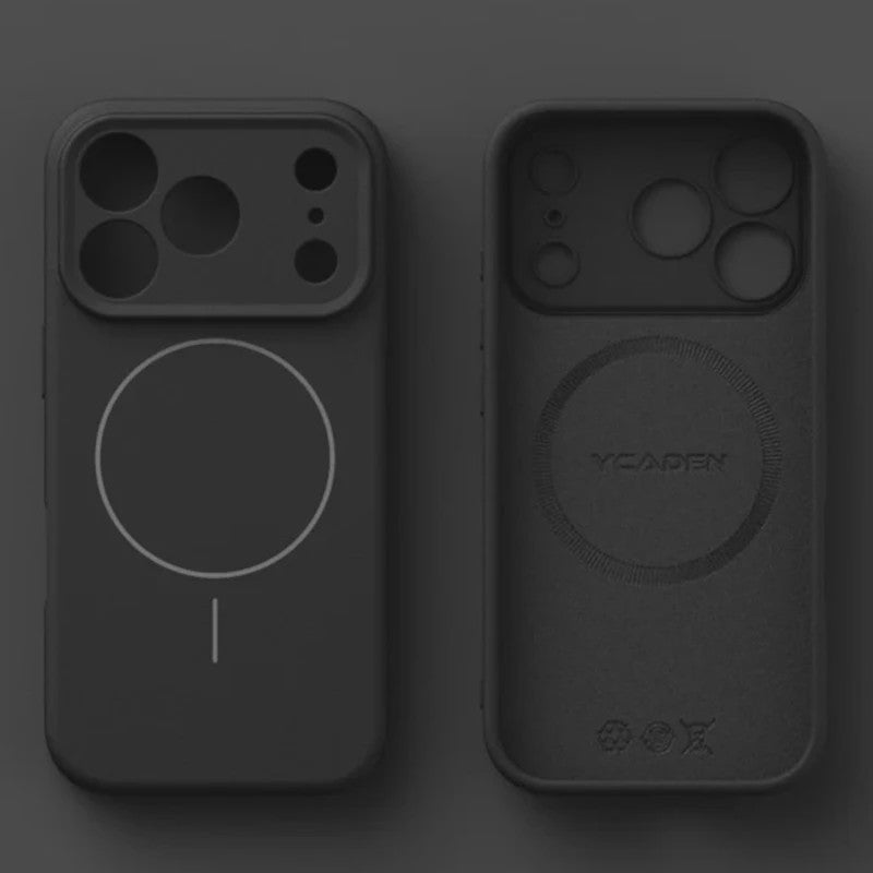 Originele Vloeibare Siliconen Magsafe Hoesje voor iPhone - Zacht & Beschermend