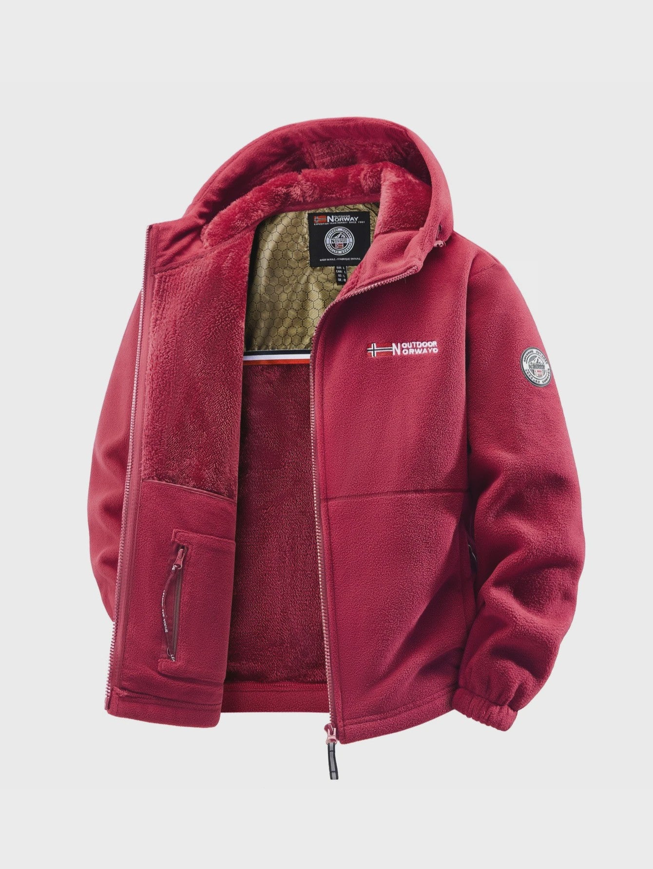 Heren Outdoor Jas met Capuchon - Veelzijdige Winterjas voor Dagelijks Gebruik en Reizen
