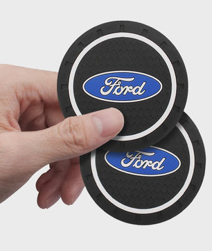 Ford Bekerhouder Matten - Antislip en Beschermend Interieur Accessoire