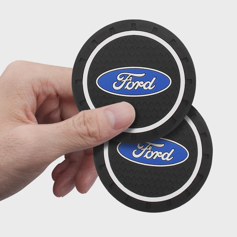 Ford Bekerhouder Matten - Antislip en Beschermend Interieur Accessoire