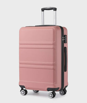 KONO Lichtgewicht ABS+PC Koffer met 4 Twin Wheels en TSA Slot - 36L tot 141L