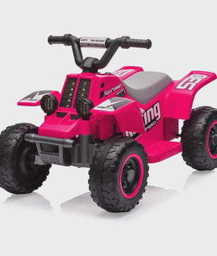 Elektrische Kinder Quad ATV 6V met Muziek, Claxon en LED Verlichting - 3+ Jaar