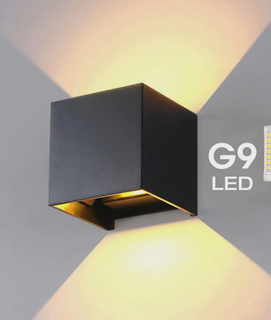 Moderne G9 LED Wandlamp Waterdicht IP65 Aluminium - Buiten & Binnen Gebruik
