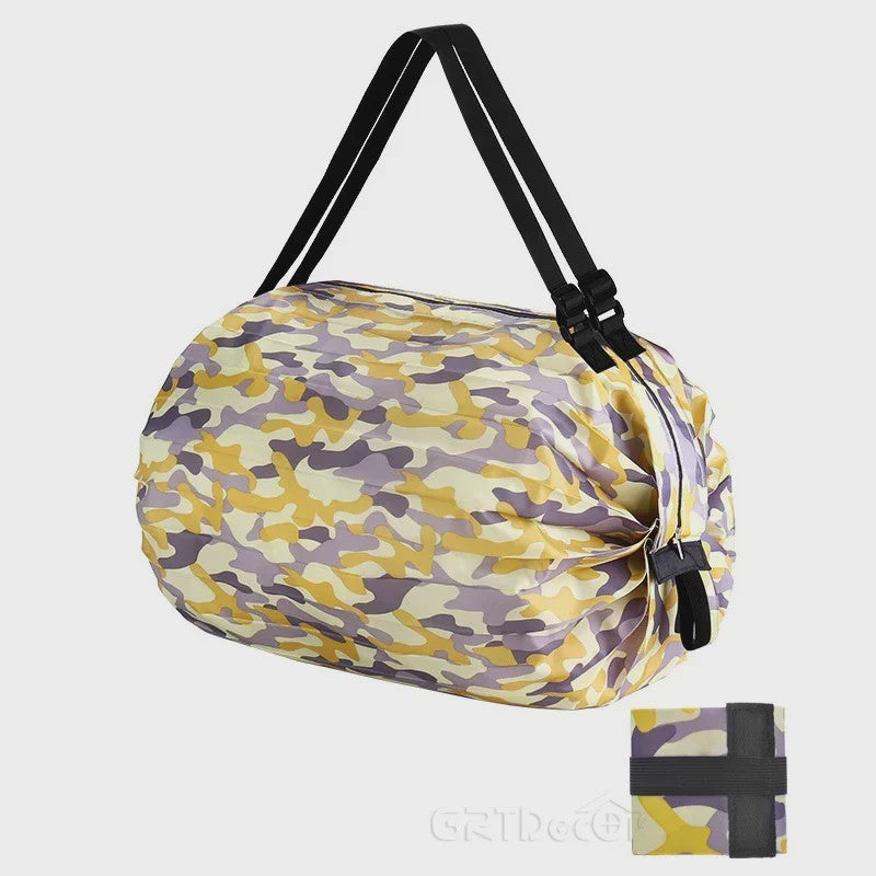 Grote Opvouwbare Shopper Tas - Ideaal voor Reizen en Boodschappen