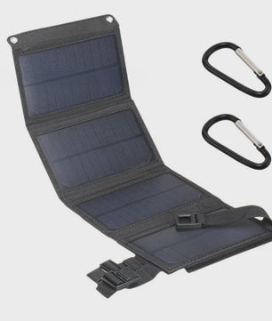 Opvouwbaar Zonnepaneel 100W - Draagbare Powerbank Oplader met USB