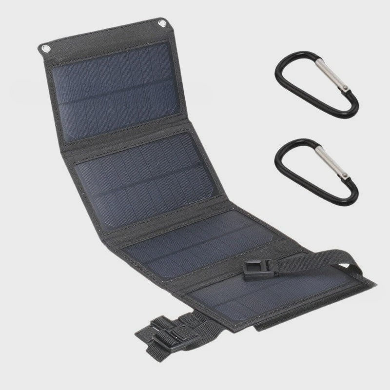 Opvouwbaar Zonnepaneel 100W - Draagbare Powerbank Oplader met USB