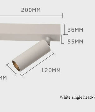 Moderne LED Spots Plafond - Verstelbaar & Minimalistisch Design