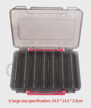 Vis Tackle Box met Compartimenten - Opslag voor Haken, Lokaas en Accessoires