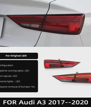 LED Achterlichten Audi A3 (2013-2019) - Dynamische Richtingaanwijzers & DRL