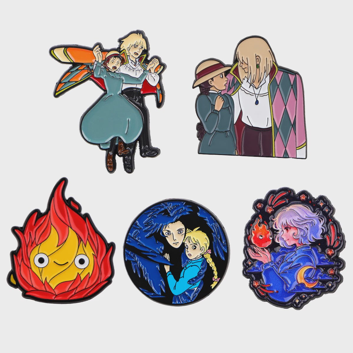 Anime & Manga Emaille Pins Set - Decoratieve Broches voor Rugzak, Kleding & Cadeau
