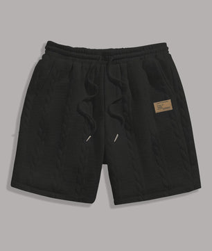 Heren Casual Shorts met Koord - Wit, Ademend & Los - 5 Inch Binnenbeenlengte