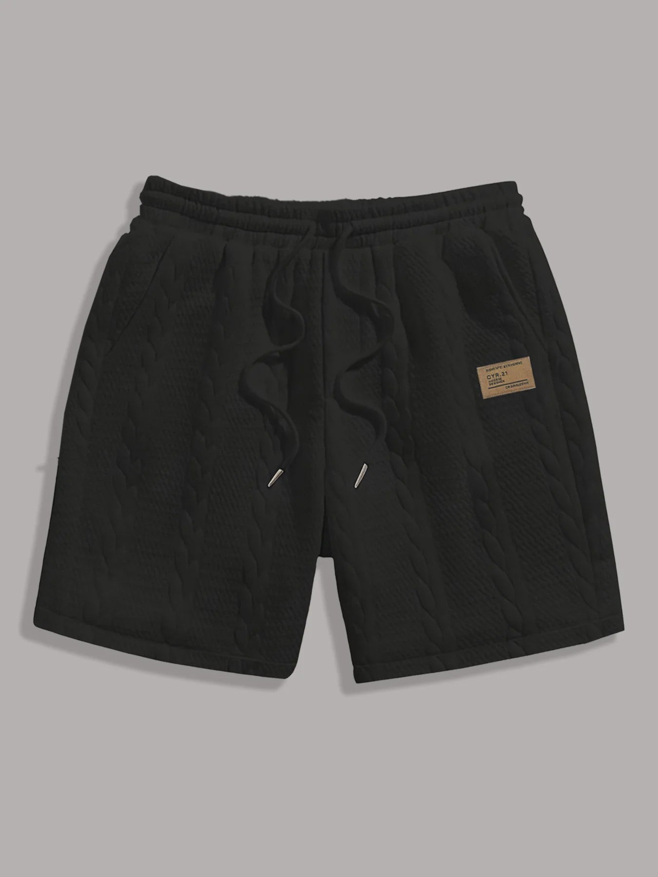 Heren Casual Shorts met Koord - Wit, Ademend & Los - 5 Inch Binnenbeenlengte
