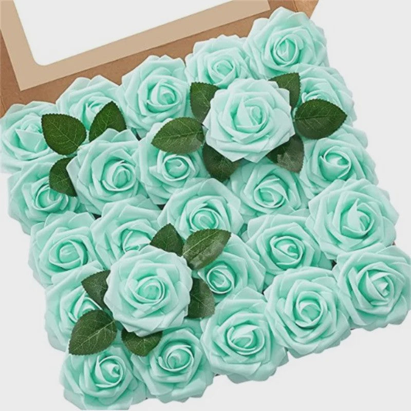 Kunst Rozen Foam - Set van 10 tot 100 Stuks - Decoratie Bruiloft, Feest & Cadeau