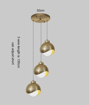 Moderne Hanglamp Glas Bol LED - Sfeervolle Verlichting voor Slaapkamer, Eetkamer & Keuken