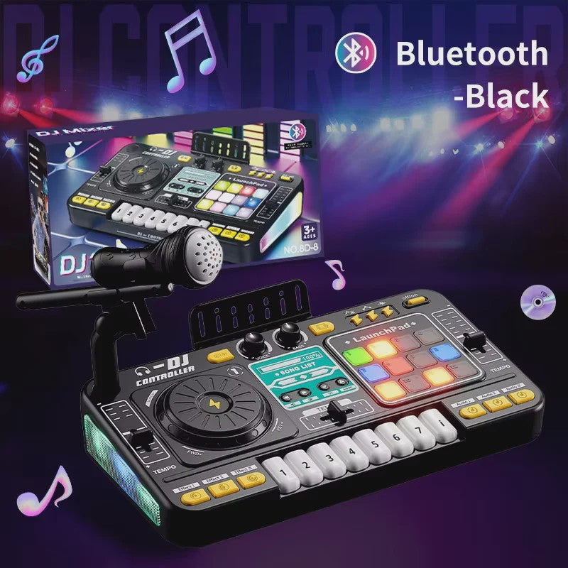 Multifunctionele DJ Mixer Speelgoed voor Kinderen met Bluetooth, Microfoon en Lichteffecten