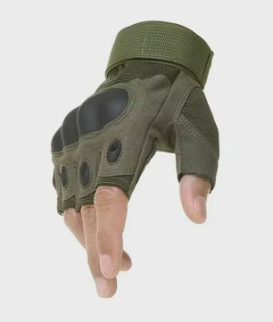 Tactische Half-Vinger Handschoenen voor Outdoor Sport, Fitness & Motor - Schokabsorberend